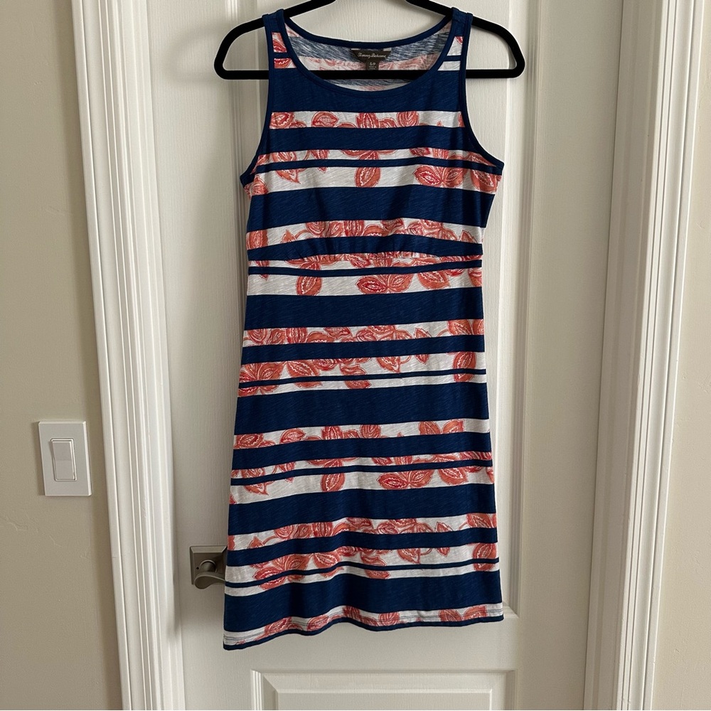 Tommy Bahama Striped and Floral Dress